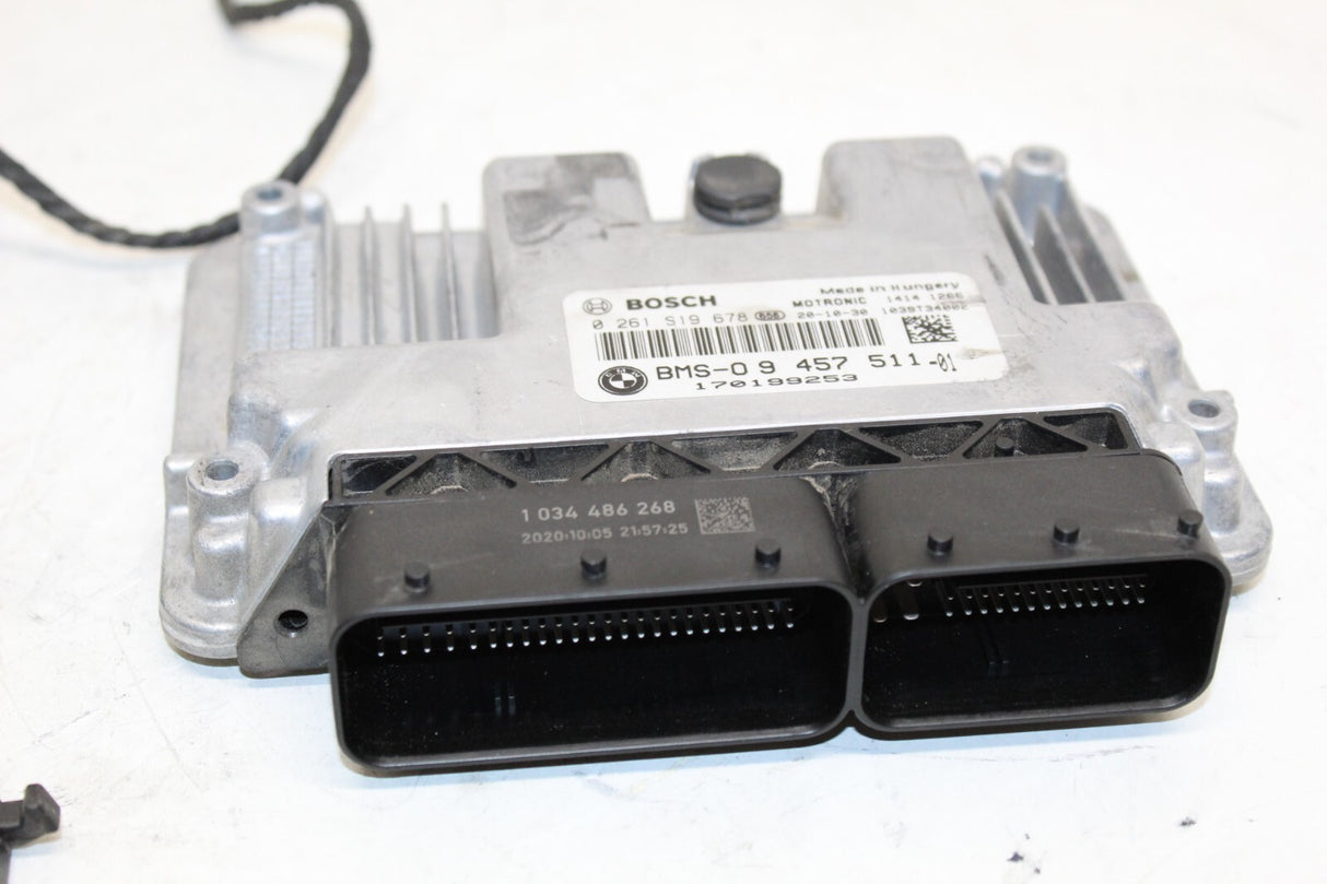 2021 BMW S1000XR Lock Set ECU Control Module Ignition Switch Cap NO KEY