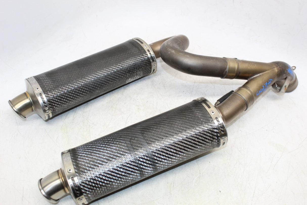 Honda 2006-2009 VFR800 800 Interceptor Muffler Exhaust Pipe Leo Vince Carbon