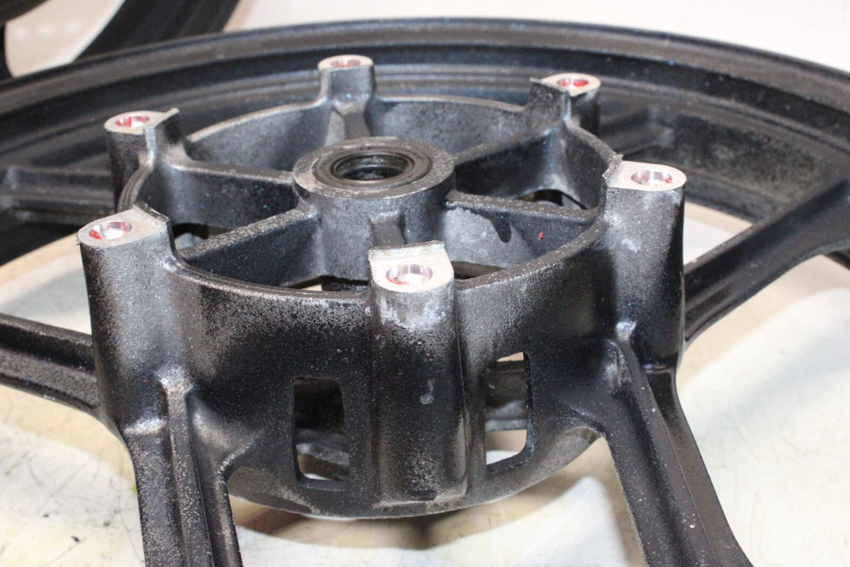 2007 Kawasaki Ninja 250r EX250F Front Rear Wheel Rim Set