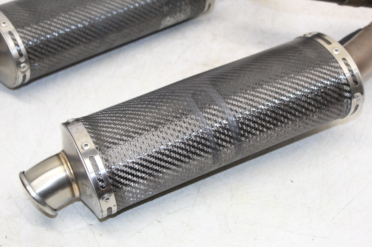 Honda 2006-2009 VFR800 800 Interceptor Muffler Exhaust Pipe Leo Vince Carbon