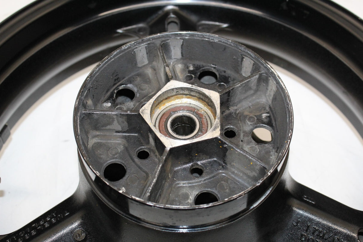 02-12 2008 Suzuki V-STROM V STROM REAR WHEEL Rim BLACK