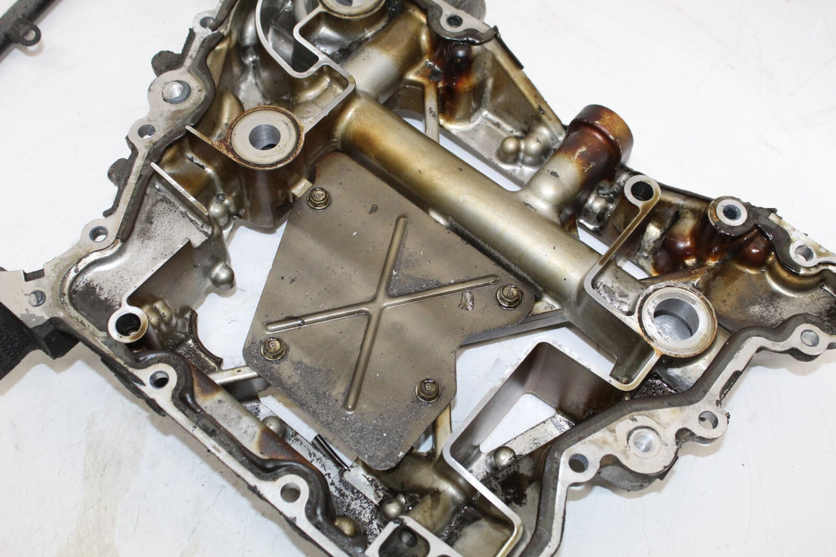 2011 Subaru Forester 2.5l W/o Turbo Engine Upper Oil Pan Housing Block OEM