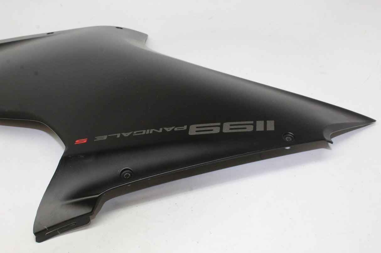 12-15 Ducati Panigale 899 Left Upper Half Fairing Cover Panel 48013325A OEM