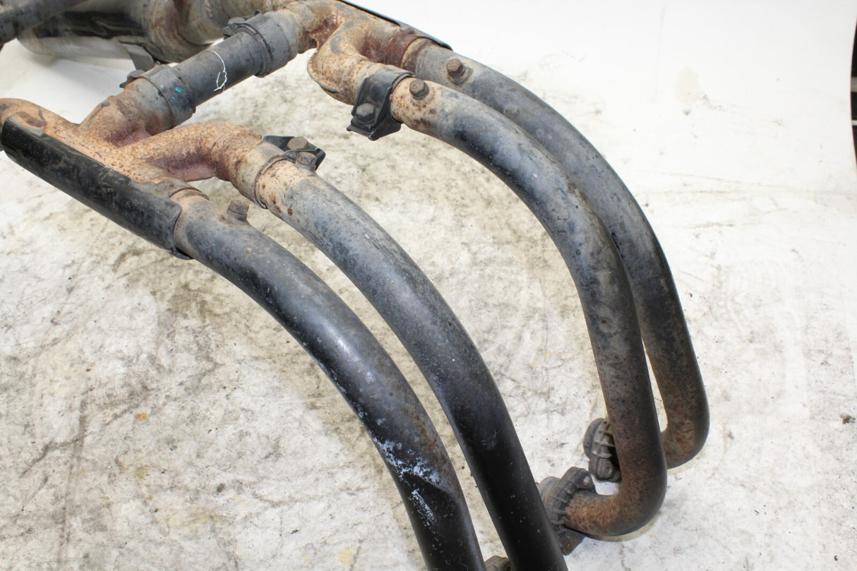 1985 YAMAHA FJ600 FULL EXHAUST SYSTEM HEADERS PIPE MUFFLER
