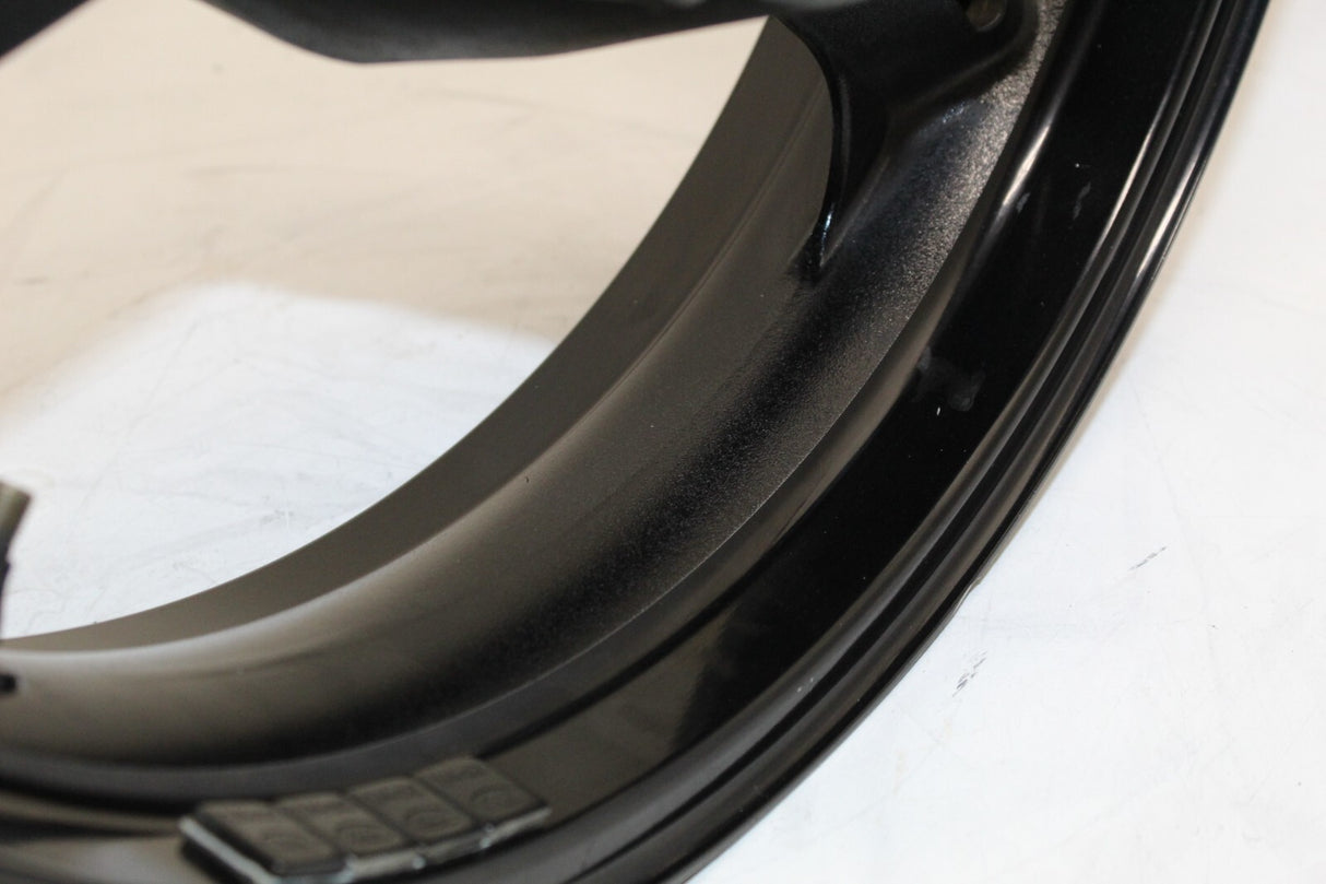 02-12 2008 Suzuki V-STROM V STROM REAR WHEEL Rim BLACK