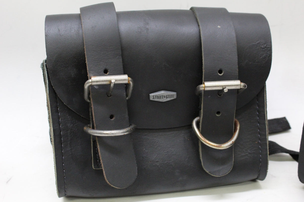 Street & Steel Leather Tool Bag Kawasaki Yamaha Suzuki