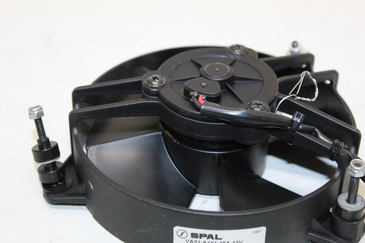 2019 APRILIA RSV4 RR OEM RADIATOR COOLING FAN MOTOR ASSEMBLY