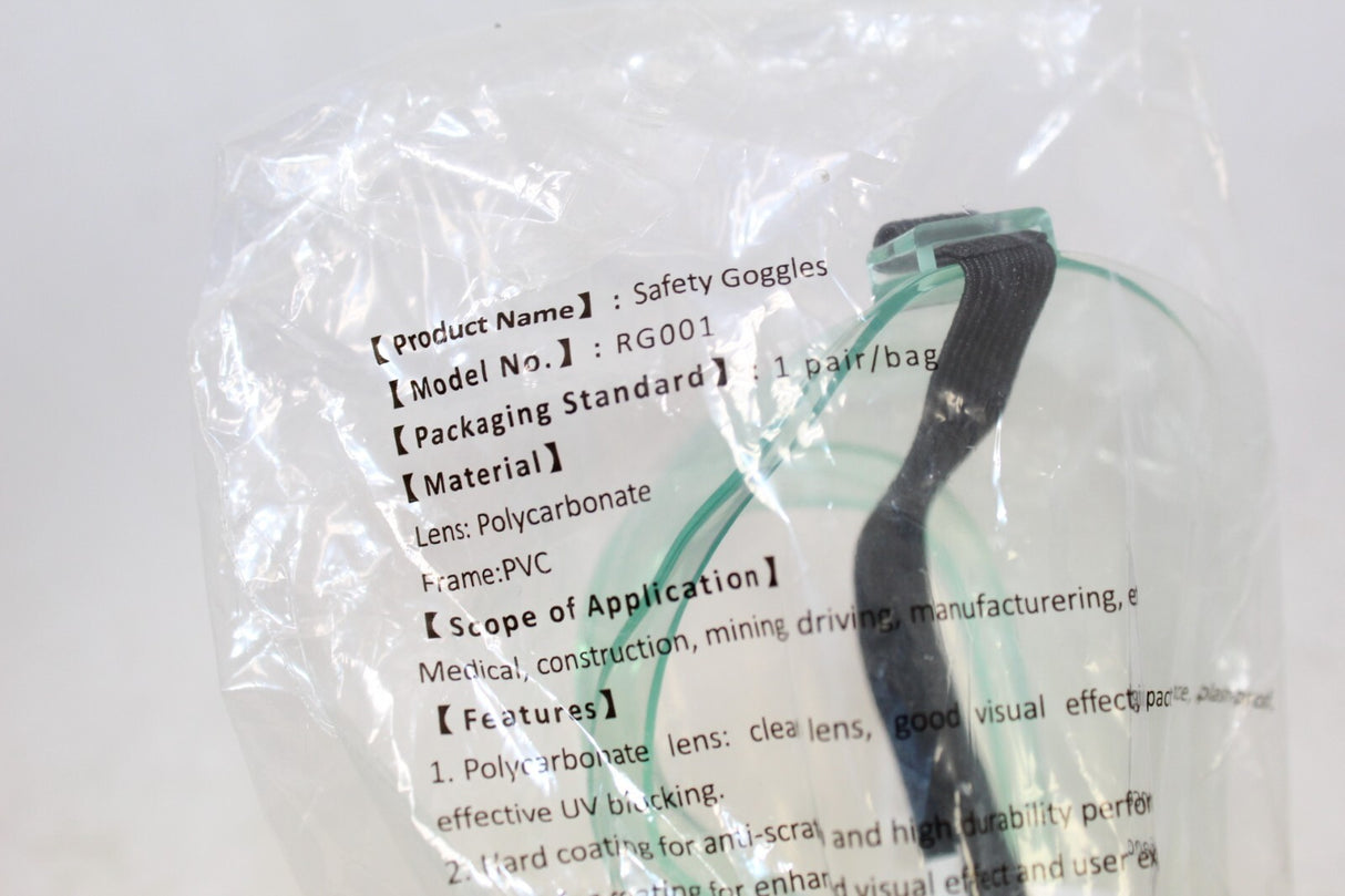 Riccino - Medical Safety Goggles Model-RG001 Lot Of 10