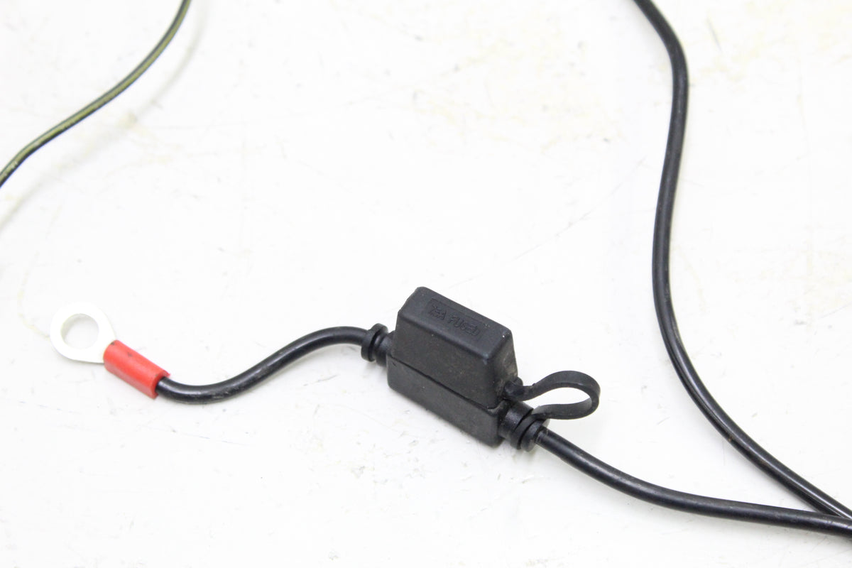 2011 KAWASAKI KLR650 BATTERY CABLE WIRE LEAD RING TERMINALS W FUSES