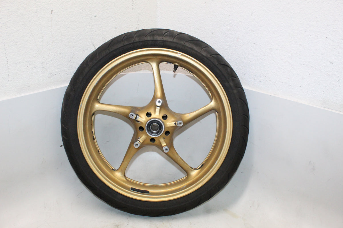 2009 Yamaha YZF R6S OEM Front Wheel Rim Gold With Tire