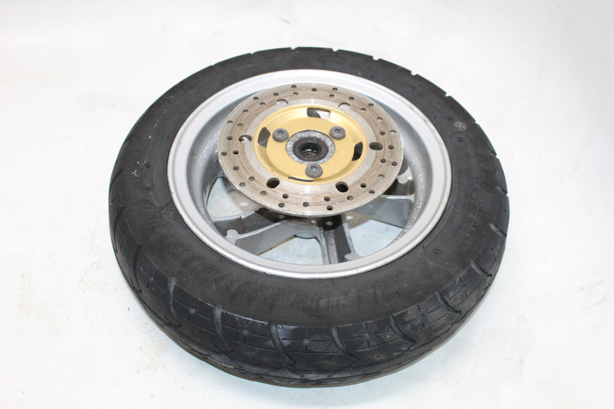 2002 Yamaha Zuma 50 YW50 OEM Front Wheel Rim With Tire And Brake Rotor
