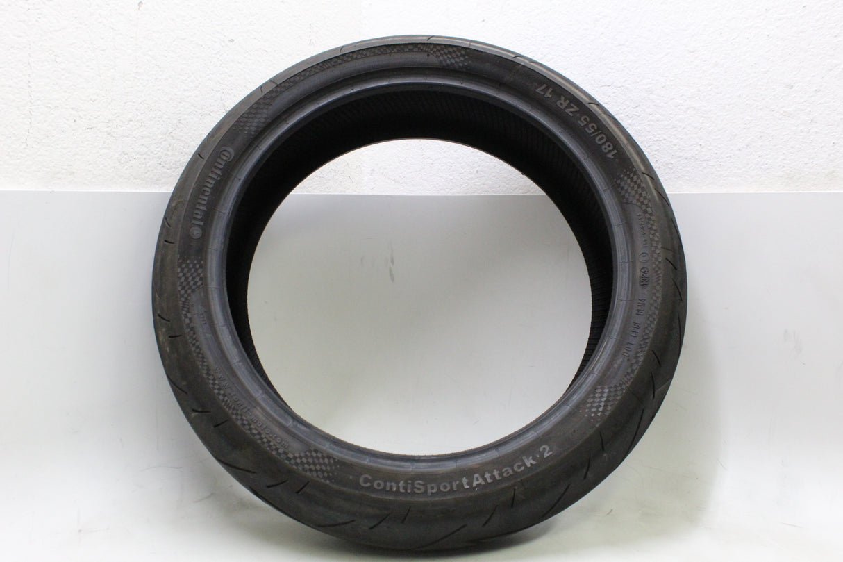 REAR BACK WHEEL TIRE Continental ContiSportAttack 2 180/55 ZR17 M/C (73W)