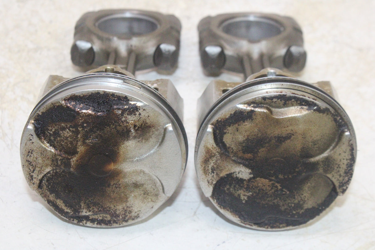 2007 Kawasaki Ninja 250R EX250 OEM ENGINE MOTOR BLOCK PISTONS PAIR