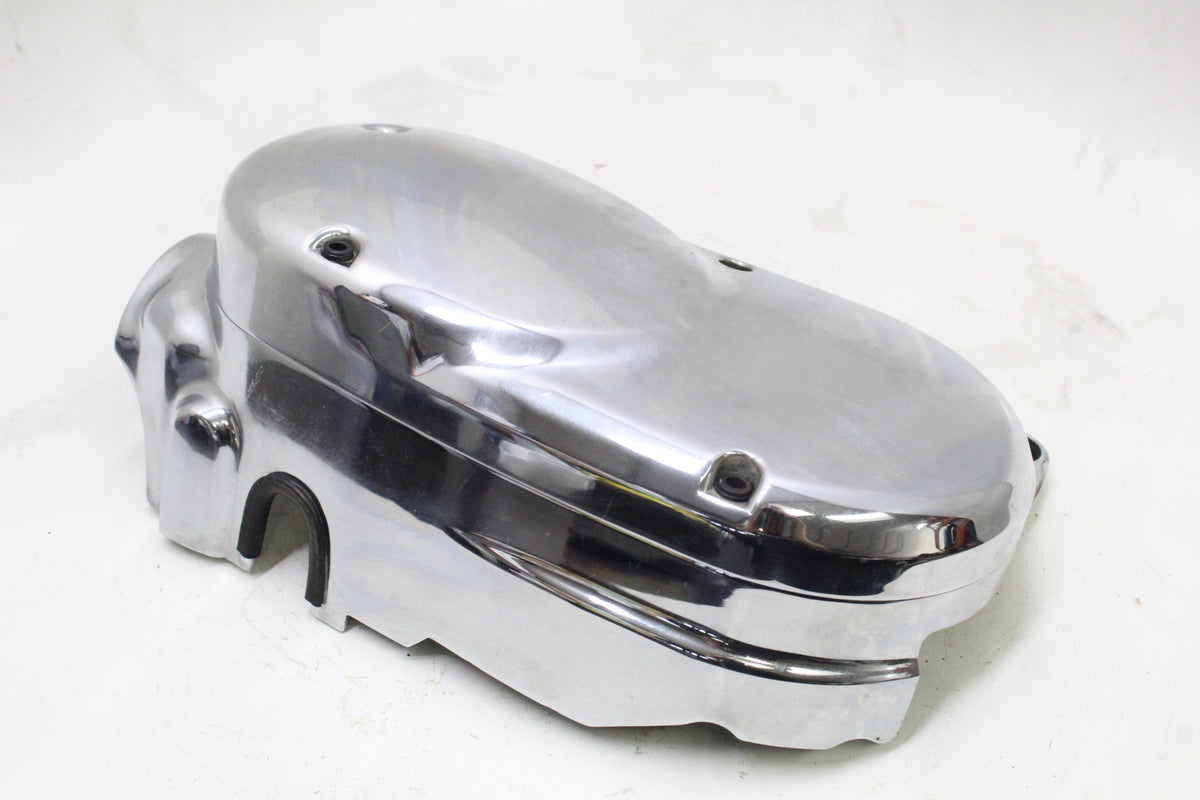 2005 KAWASAKI VULCAN 1500 VN1500 OEM LEFT ENGINE CHROME COVER ASSEMBLY
