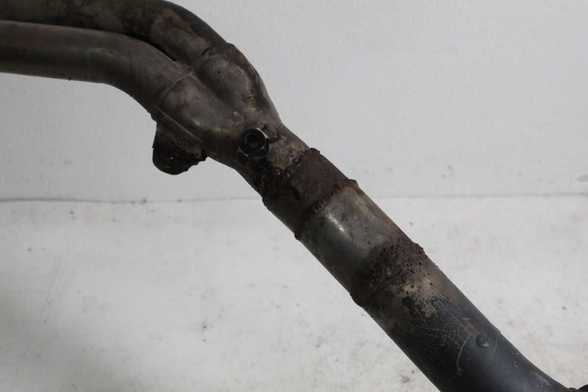 2009 Yamaha YZF R6S Exhaust Headers Mid Pipe With Yoshimura Muffler