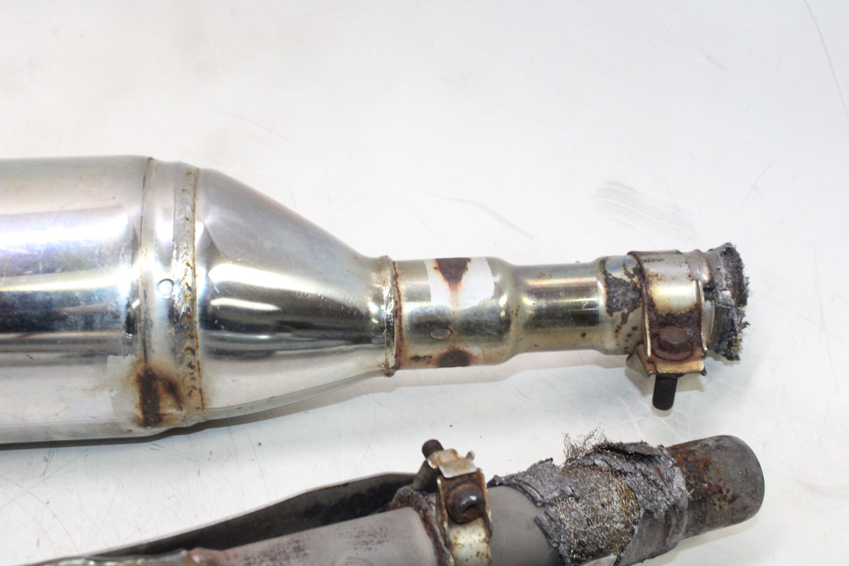 2007 Yamaha V Star 650 OEM UPPER EXHAUST MUFFLER W MID PIPE