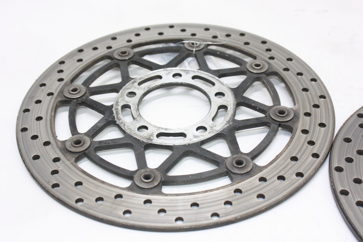 2005 Suzuki GSXR600 OEM FRONT LEFT RIGHT BRAKE ROTORS DISCS