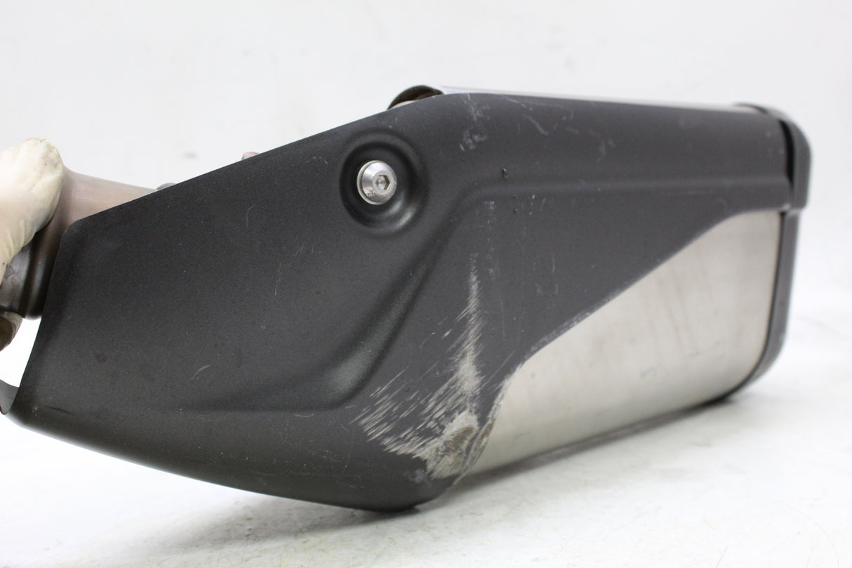 2009 Kawasaki Ninja ZX6R OEM EXHAUST PIPE MUFFLER SLIP ON CAN SILENCER