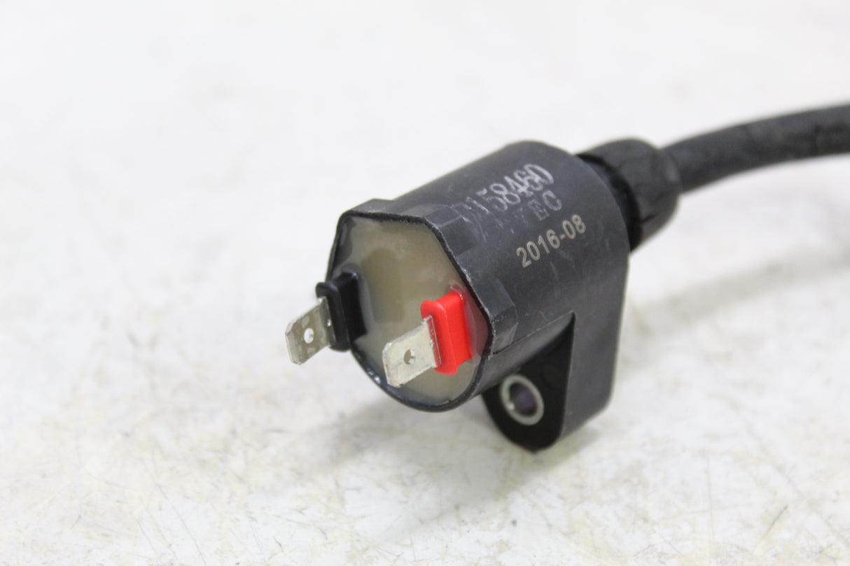 2017 Genuine Scooter Co. Buddy 125 OEM IGNITION COIL SPARK PLUG CAP