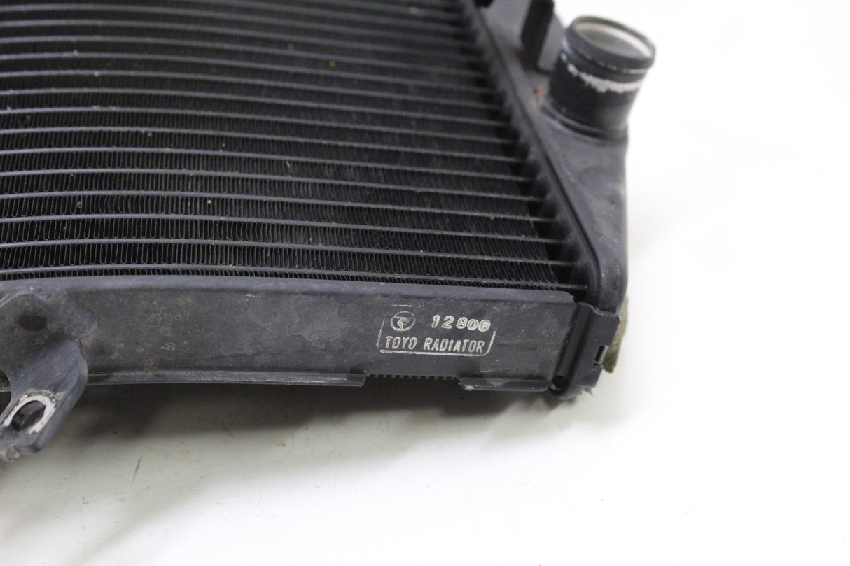 2007 Yamaha YZF R6S OEM ENGINE RADIATOR MOTOR COOLER COOLING RADIATER