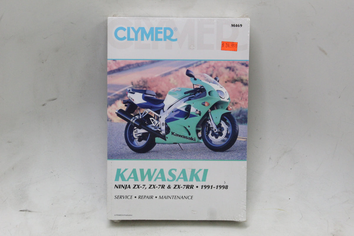 1991-1998 Kawasaki Ninja ZX-7 ZX-7R ZX-7RR Clymer Service Repair Manual