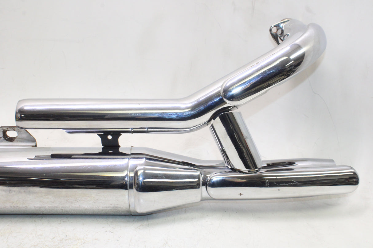 2007 Yamaha V Star 650 OEM RIGHT LOWER EXHAUST MUFFLER W HEADER