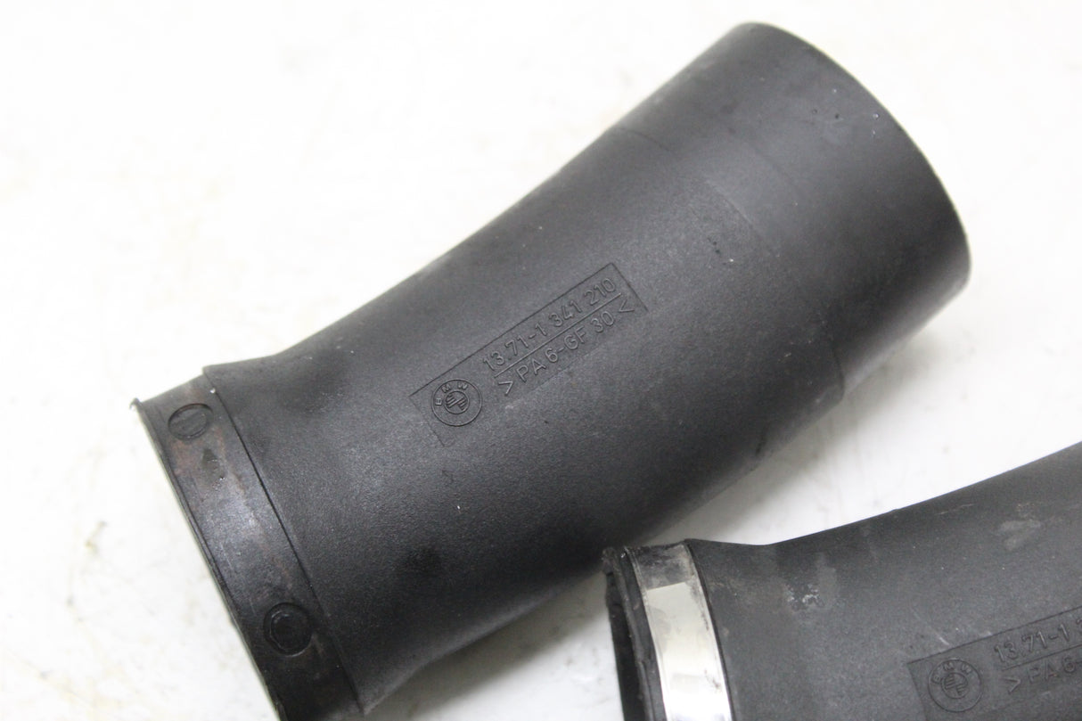 2000 BMW R1100RT OEM LEFT RIGHT AIR INTAKE DUCT BOOT MANIFOLD CLAMP SET