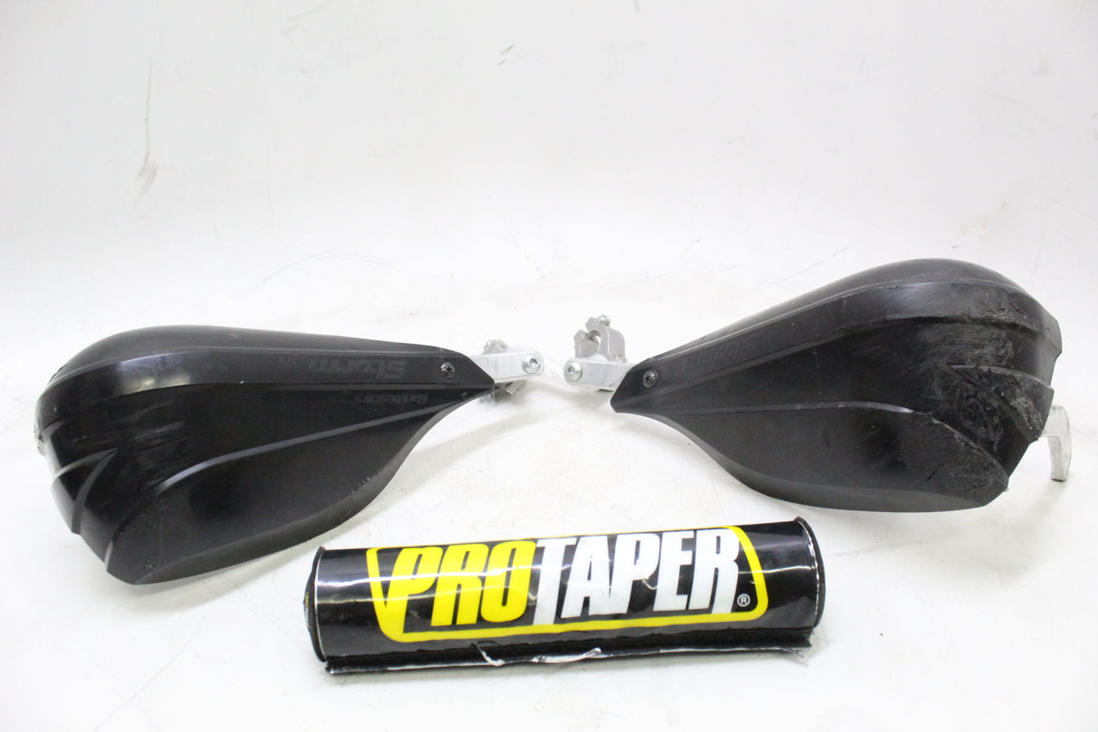 2011 KAWASAKI KLR650 BARKBUSTERS HAND GUARDS W PROTAPER BAR PAD
