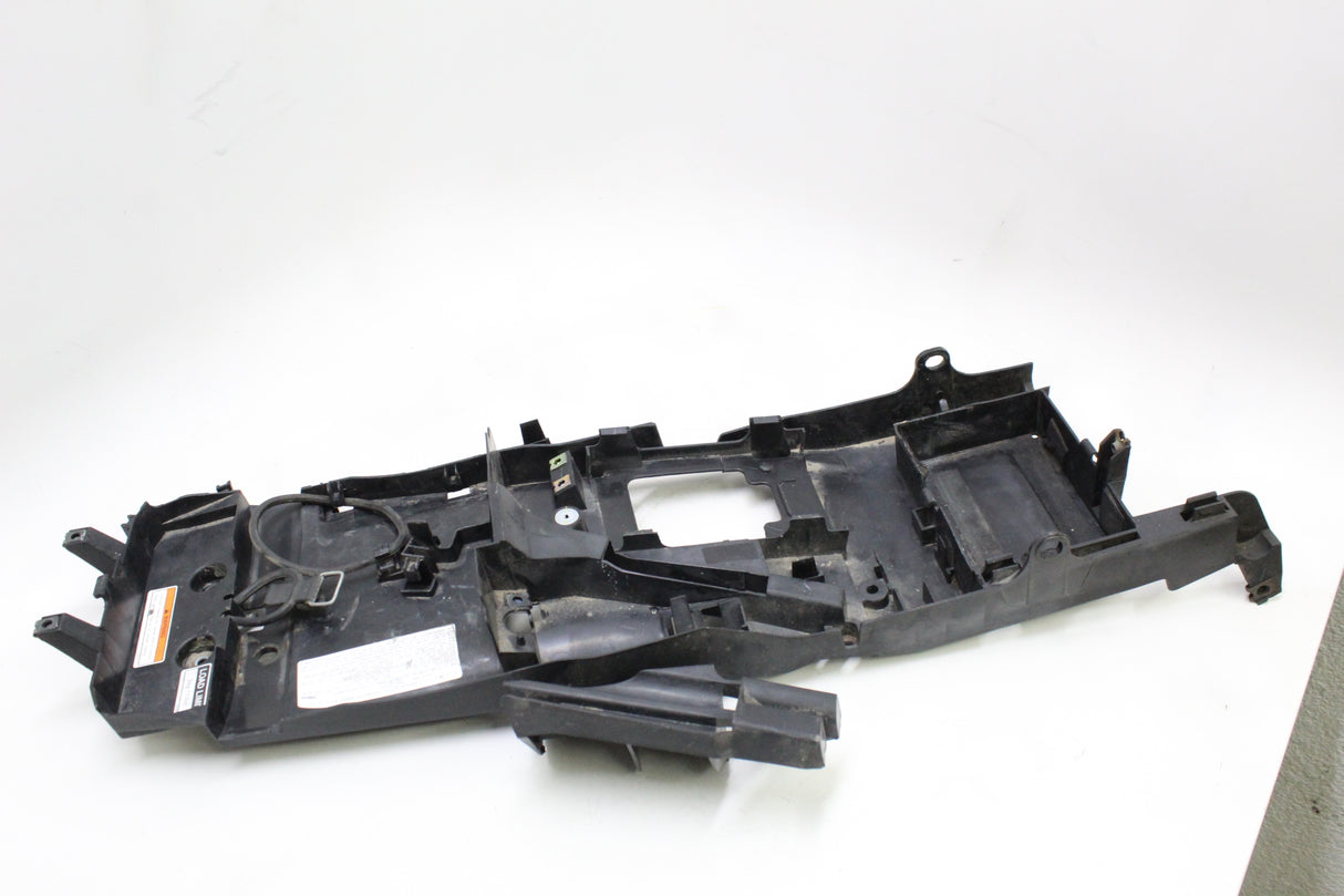 2007 Yamaha YZF R6S OEM REAR BACK TAIL UNDERTAIL BATTERY TRAY PLASTIC