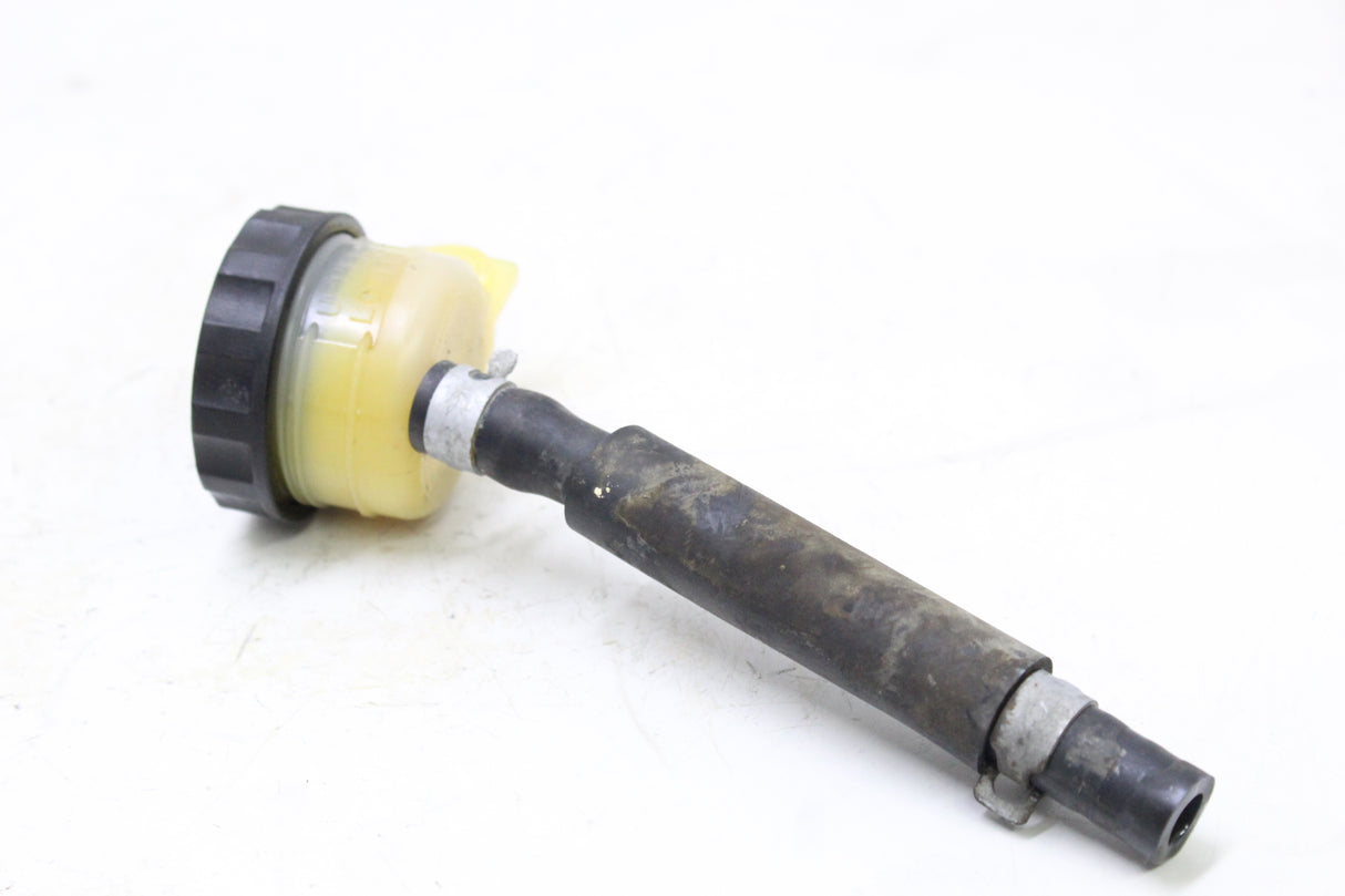 1992 KAWASAKI NINJA 600R ZX600C OEM REAR BRAKE RESERVOIR TANK W HOSE
