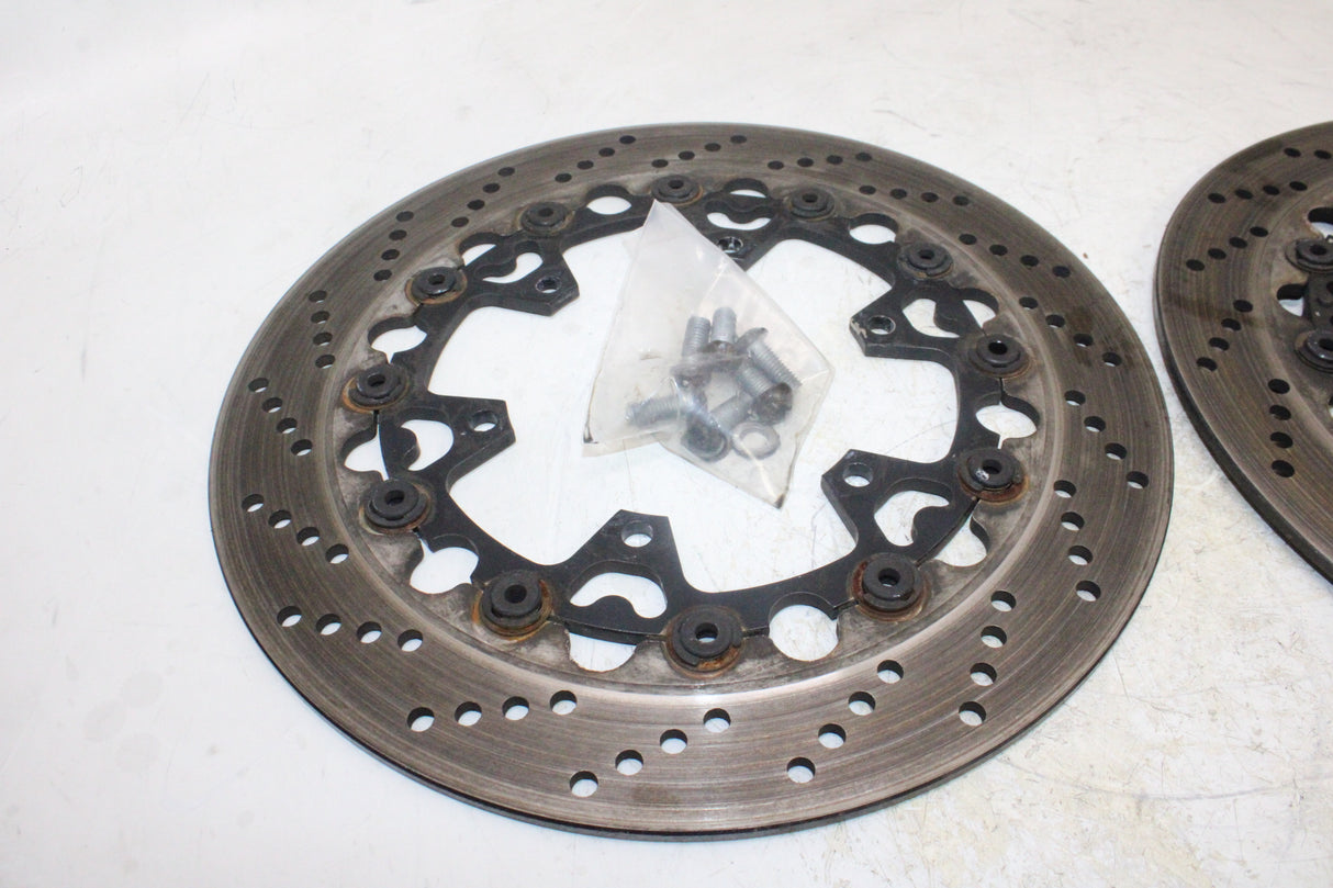 2001 BMW R1100RT OEM FRONT LEFT RIGHT BRAKE ROTORS DISCS