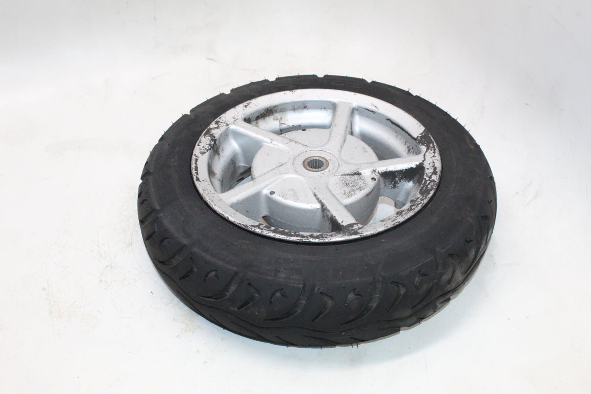 2002 Yamaha Zuma 50 YW50 OEM Rear Wheel Rim With Tire