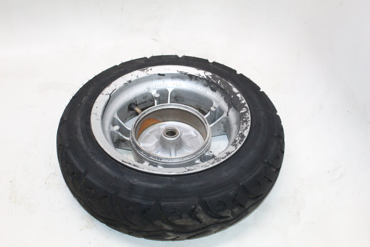 2002 Yamaha Zuma 50 YW50 OEM Rear Wheel Rim With Tire