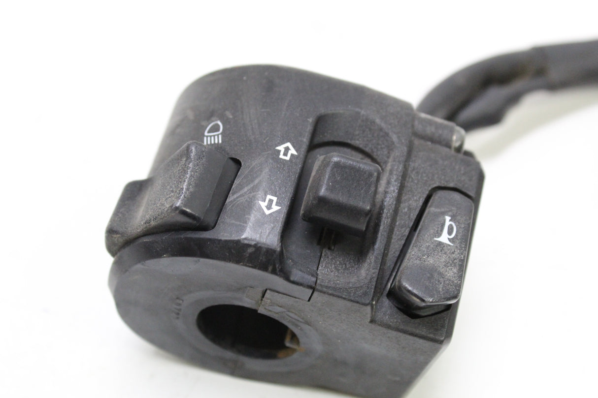 2007 Yamaha YZF R6S OEM LEFT CLIP ON HANDLE HORN SIGNALS SWITCH SWITCHES