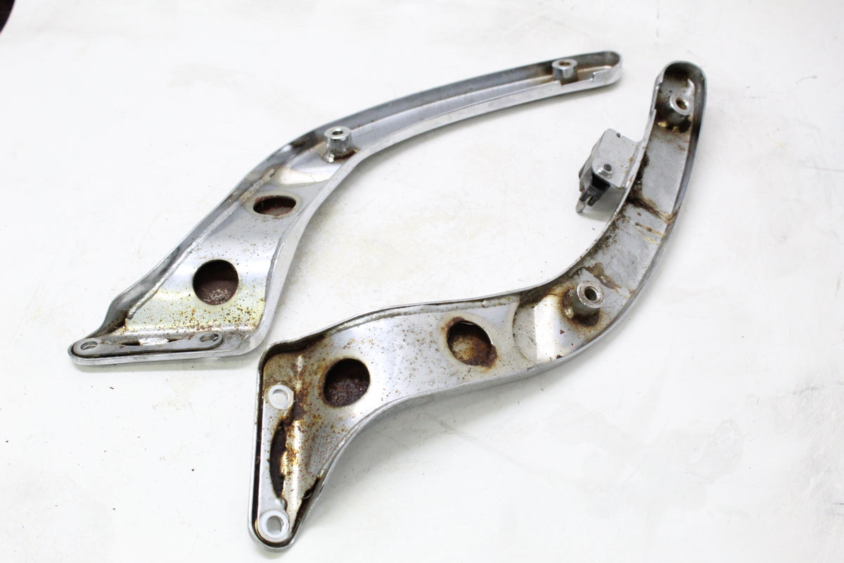 2007 YAMAHA XVS650 V STAR 650 OEM REAR FENDER STRUT RAILS PAIR