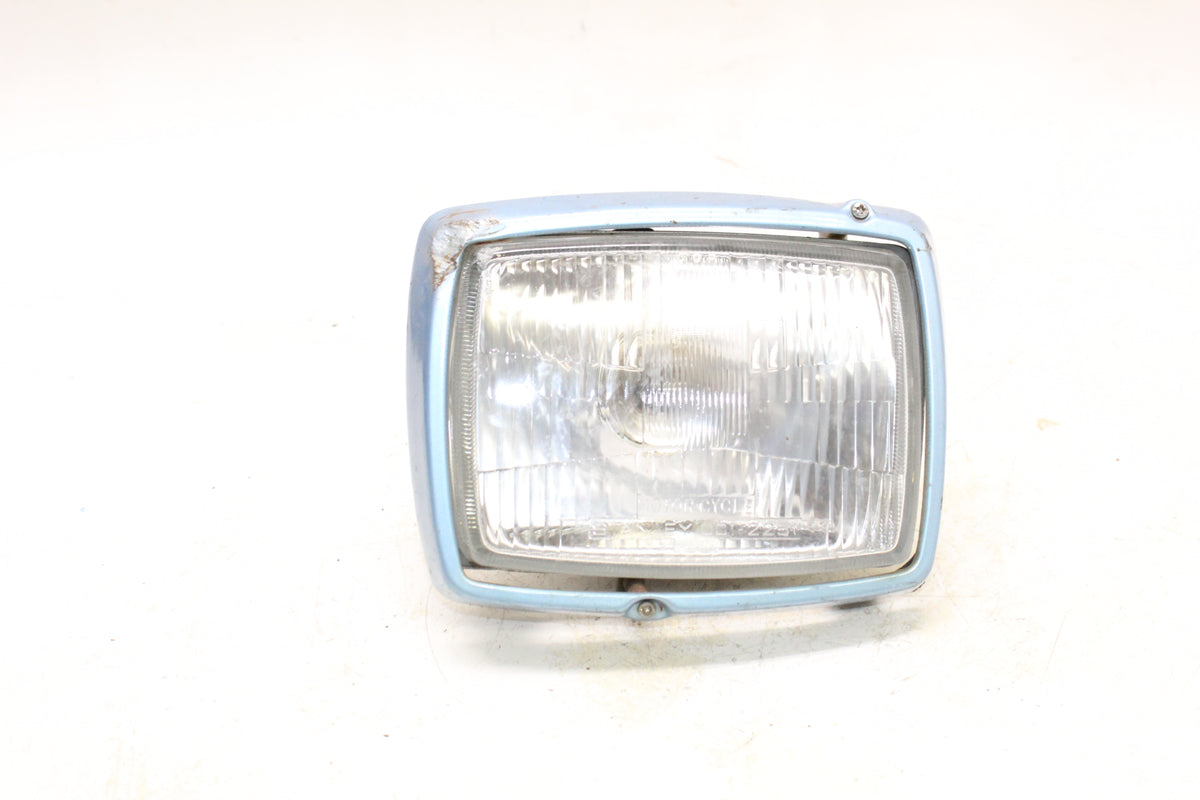 1983 Yamaha XC180 Riva OEM Headlight Headlamp Assembly With Bezel