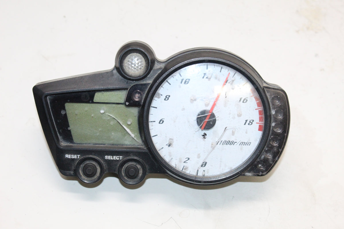 2009 Yamaha YZF R6S OEM SPEEDO TACH GAUGES DISPLAY CLUSTER SPEEDOMETER