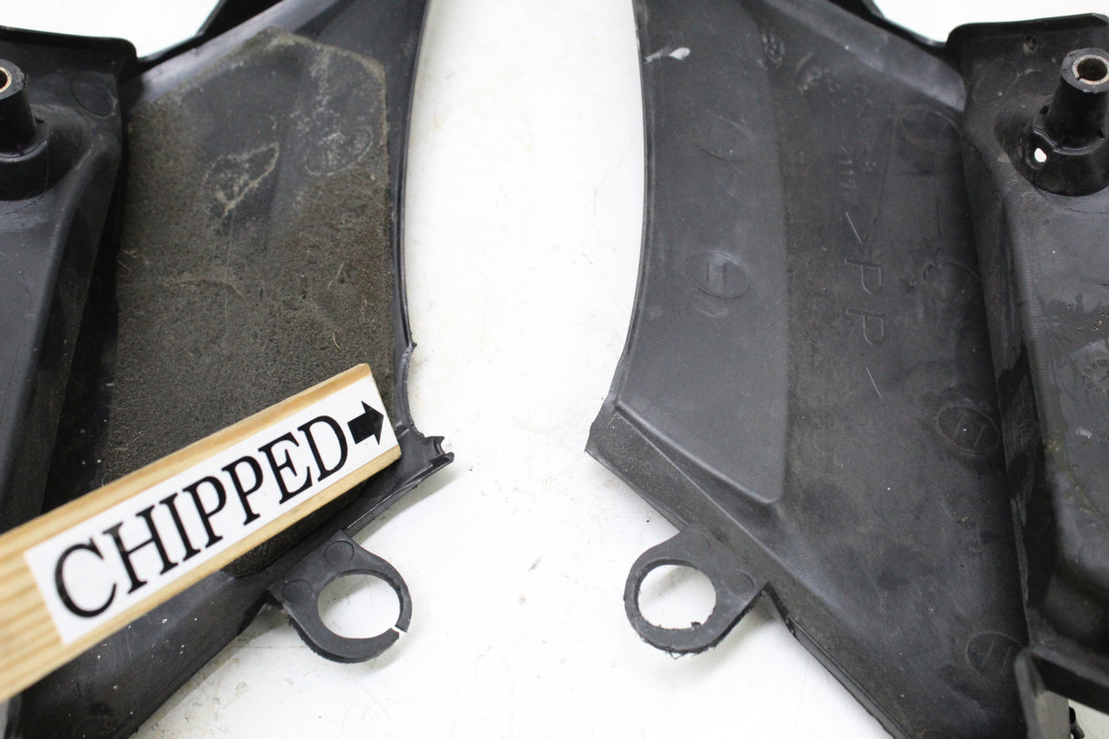 2005 Yamaha YZF R6 OEM LEFT RIGHT LOWER MID SIDE FAIRING COWL PAIR