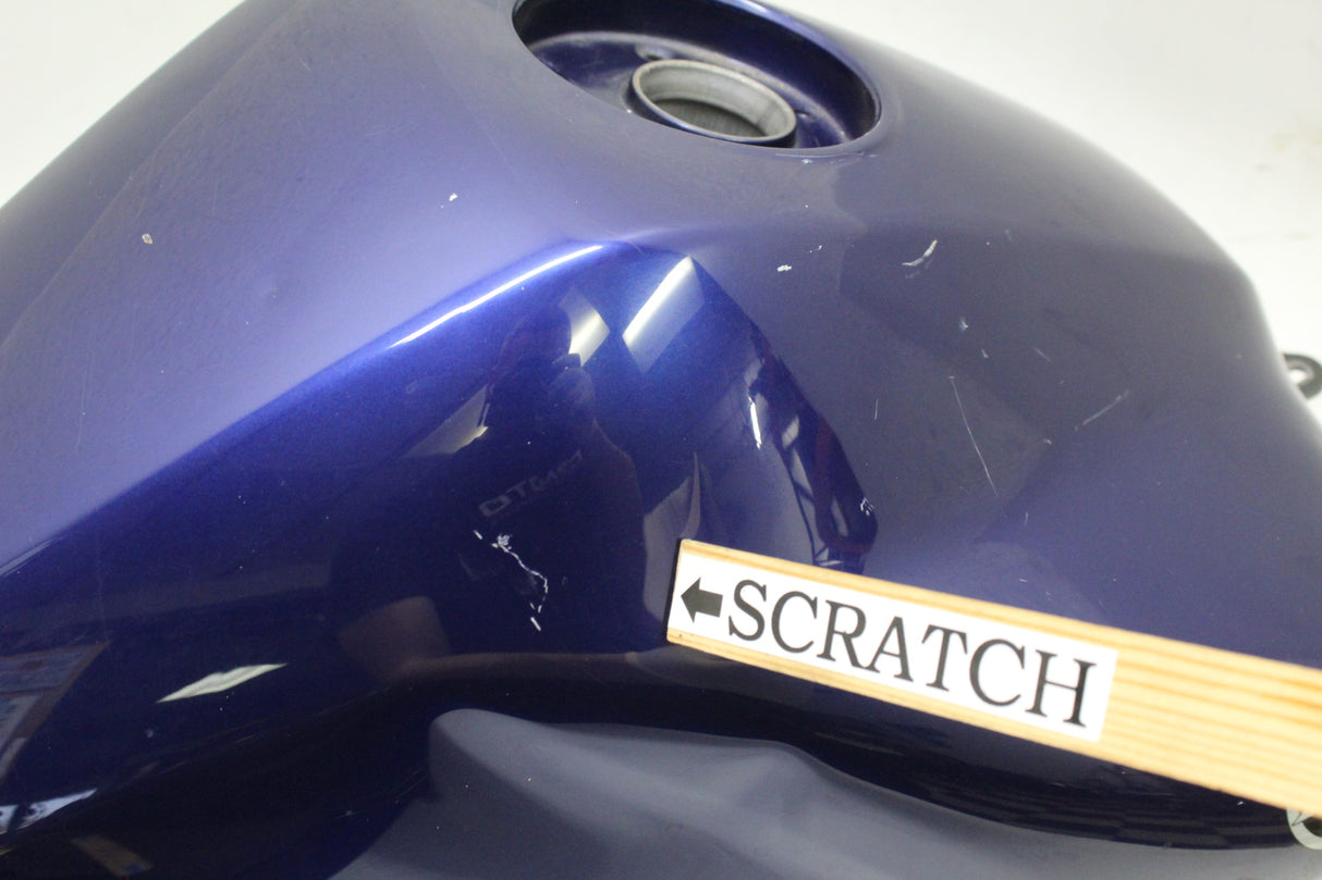 2005 YAMAHA FZ6 FAZER OEM GAS FUEL TANK PETROL CELL BLUE
