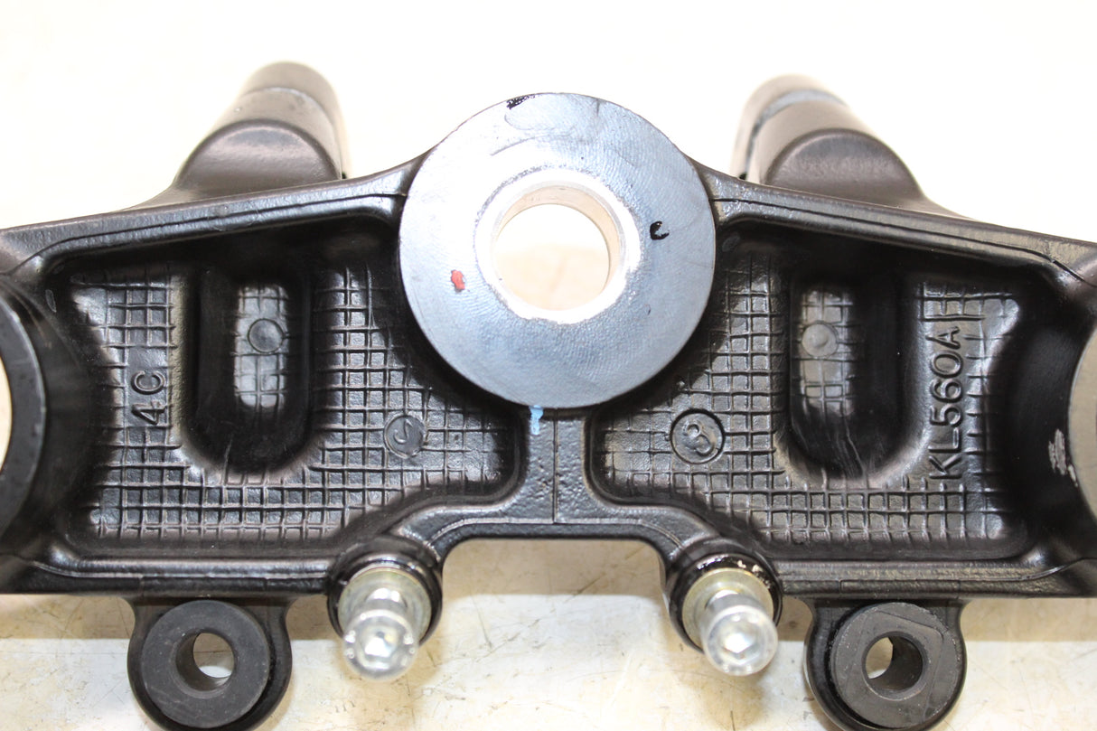 2007 Kawasaki KLR650 OEM FORKS UPPER TRIPLE TREE CLAMP