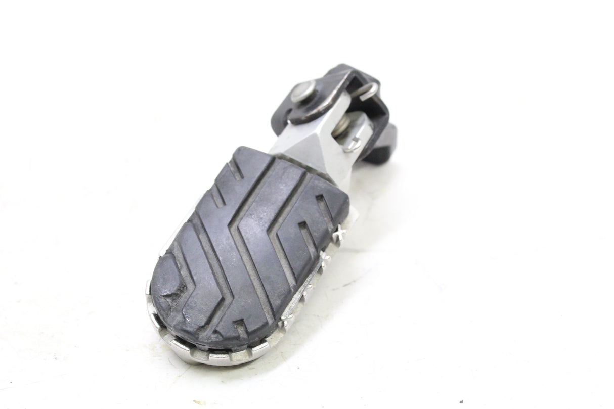 2011 KAWASAKI KLR650 OEM LEFT FRONT DRIVER FOOT PEG REST W BRACKET