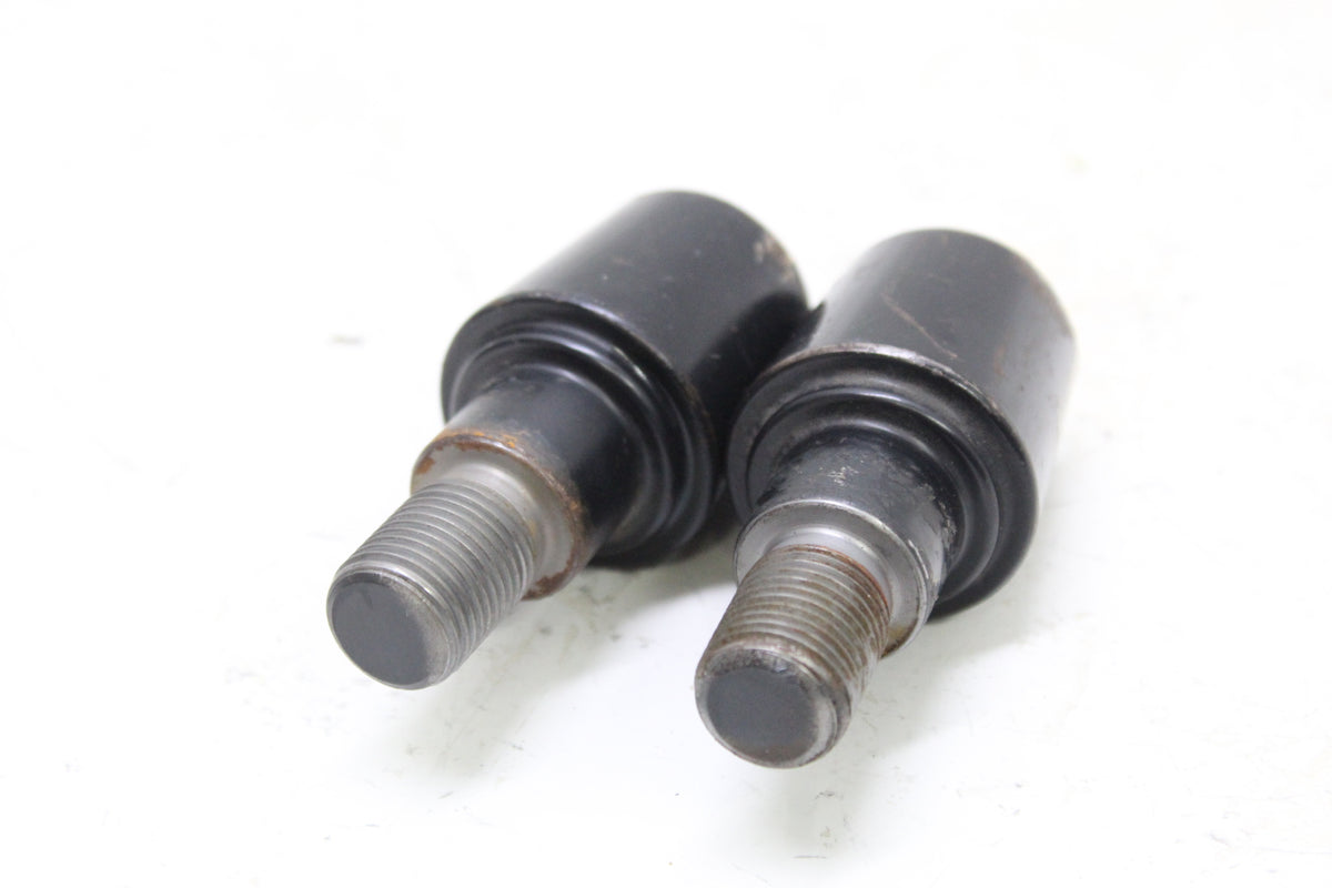 2005 YAMAHA FZ6 OEM HANDLEBAR BAR END WEIGHTS CAPS PAIR