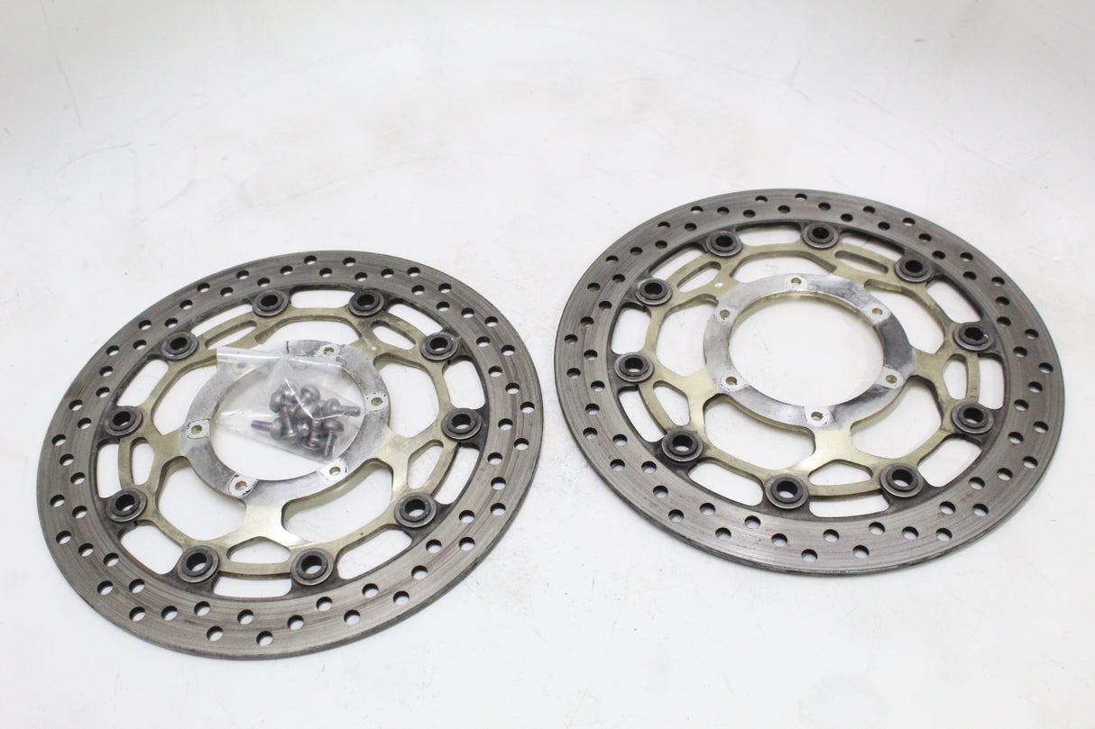 2006 Honda CBR600RR OEM FRONT LEFT RIGHT BRAKE ROTORS DISCS