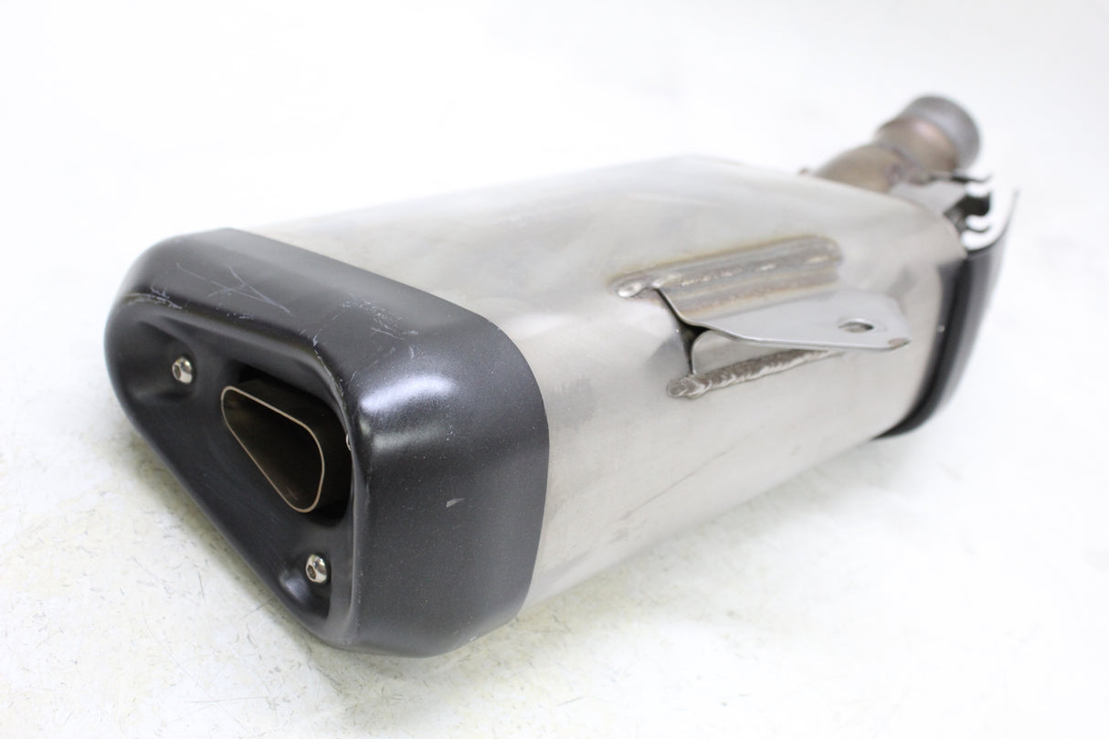 2009 Kawasaki Ninja ZX6R OEM EXHAUST PIPE MUFFLER SLIP ON CAN SILENCER