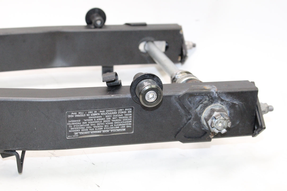 2021 Kawasaki Ninja 400 EX400 OEM REAR SWINGARM BACK SUSPENSION SWING ARM