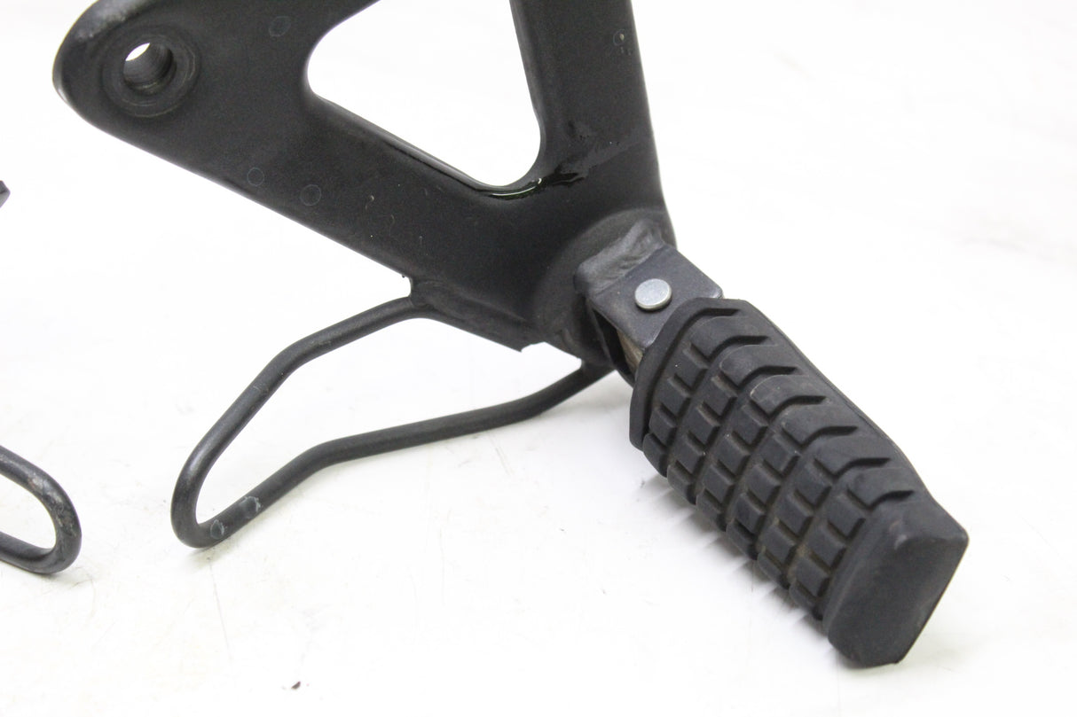2011 KAWASAKI KLR650 OEM REAR PASSENGER FOOT PEGS FOOTRESTS BRACKETS PAIR