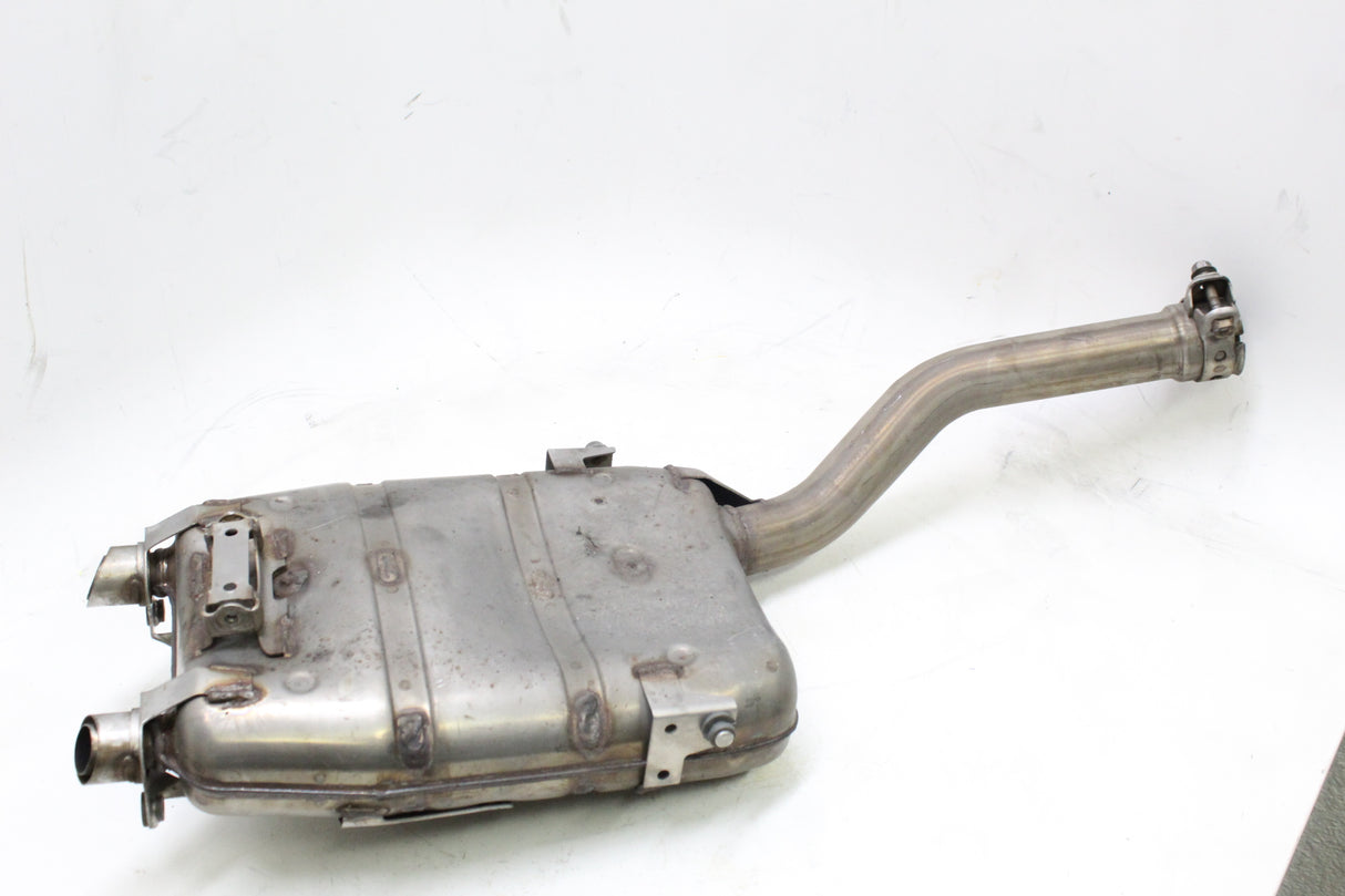 2005 YAMAHA FZ6 FAZER OEM EXHAUST MUFFLER SILENCER MID PIPE