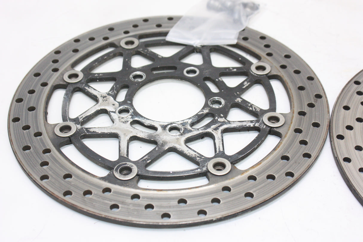 2005 Suzuki GSXR600 OEM FRONT LEFT RIGHT BRAKE ROTORS DISCS