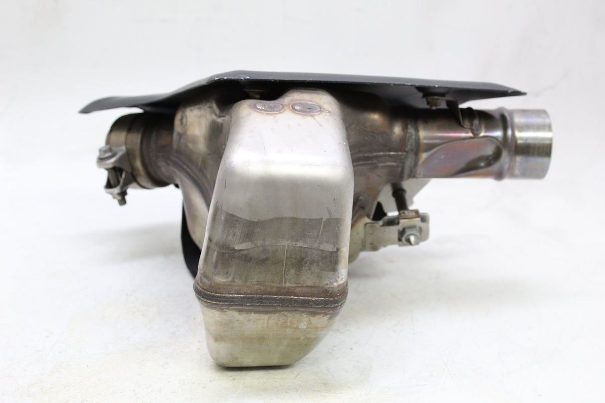 2009 Kawasaki Ninja ZX6R OEM EXHAUST MIDPIPE MID MIDDLE PIPE W COVER