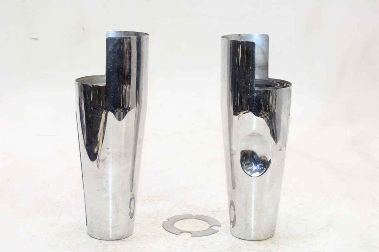 2007 Yamaha V Star 650 XVS650 OEM FRONT UPPER FORK COVER PAIR